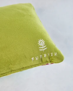 Mahjong Needlepoint Pillow in Multi