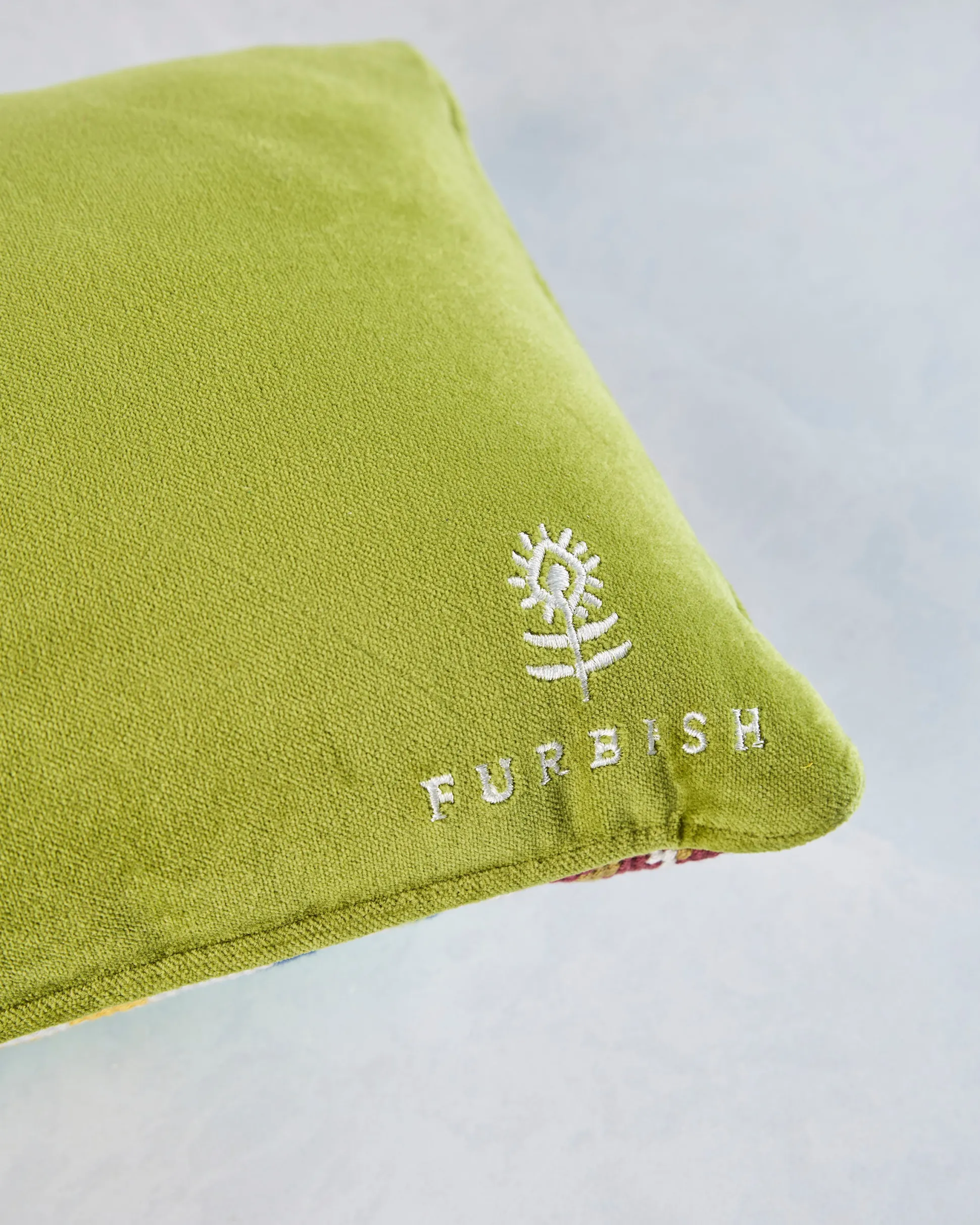 Mahjong Needlepoint Pillow in Multi