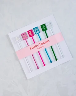 Mahjong Stir Stick Set in Multi