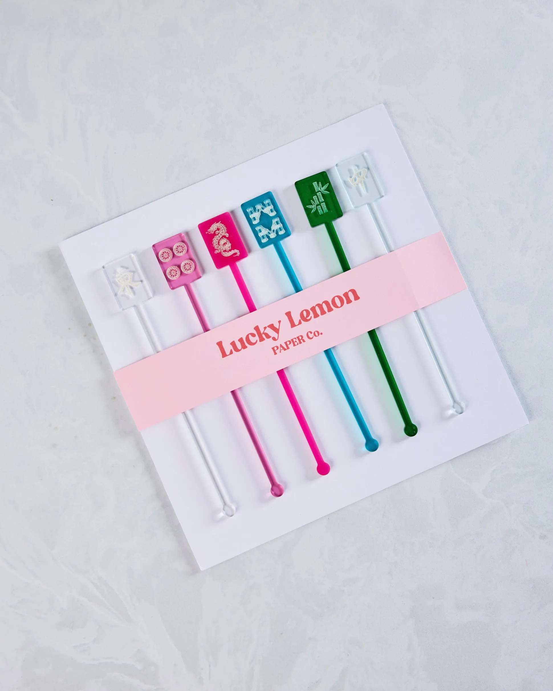Mahjong Stir Stick Set in Multi