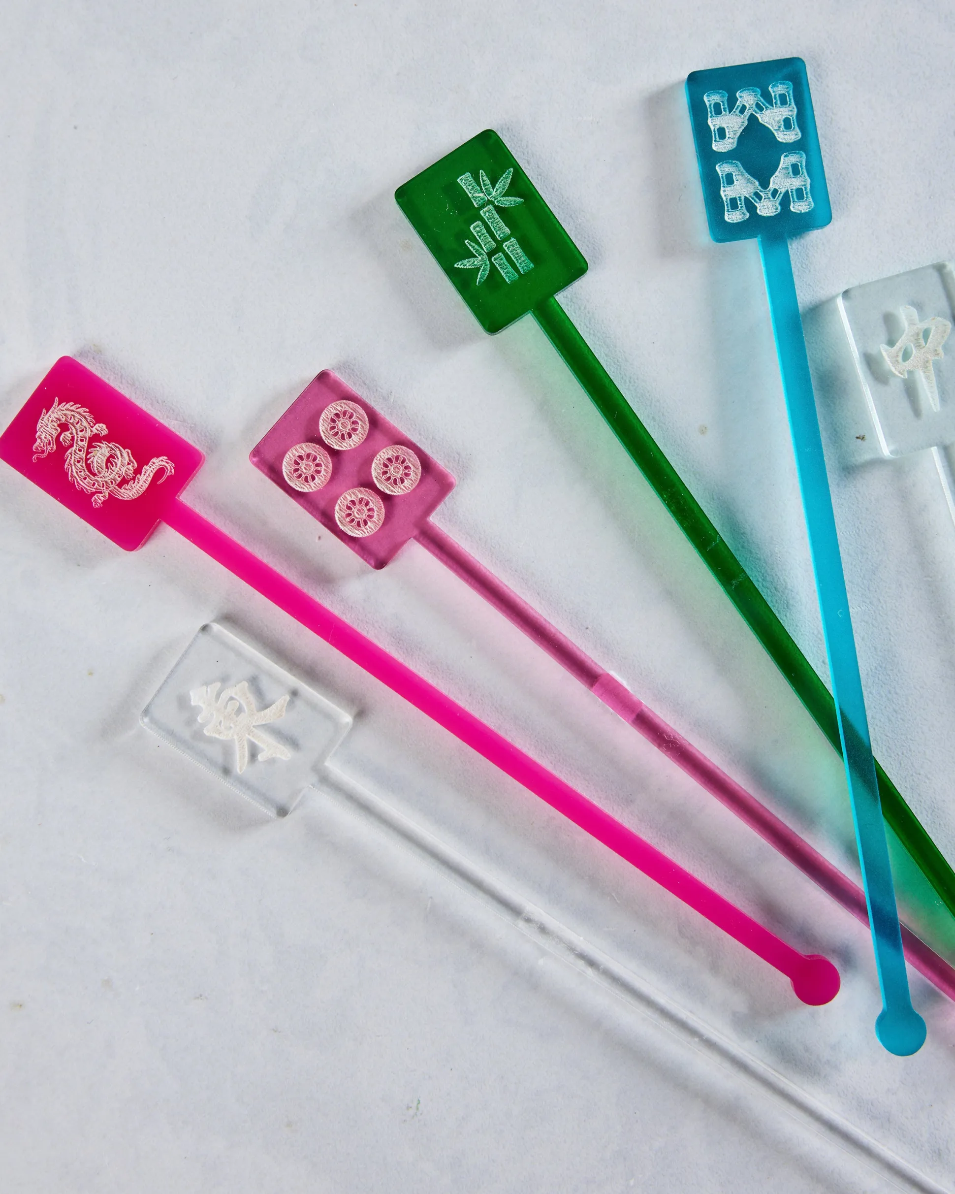 Mahjong Stir Stick Set in Multi