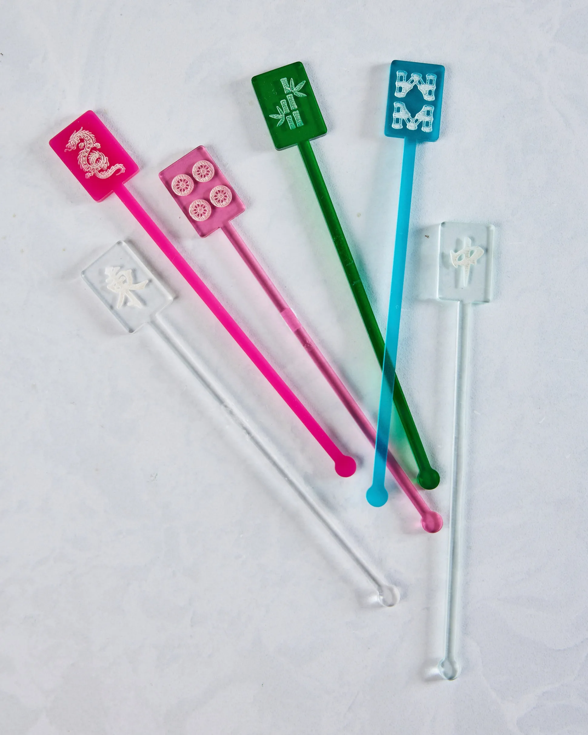 Mahjong Stir Stick Set in Multi