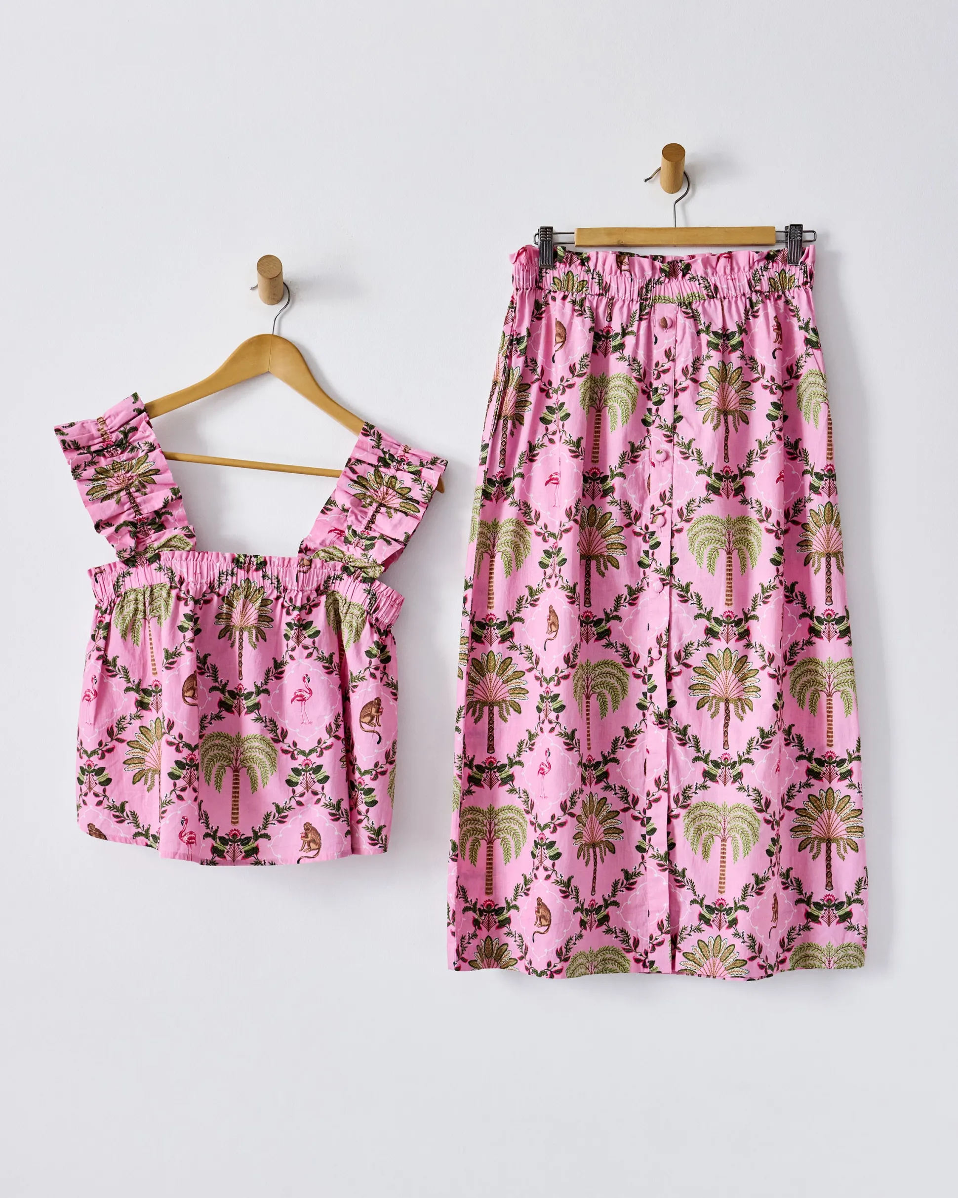 Maya Top & Escape Skirt Set in Island Muse