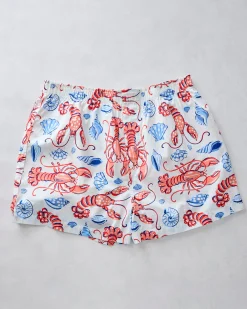 Men's Boxer in Lobster Landing