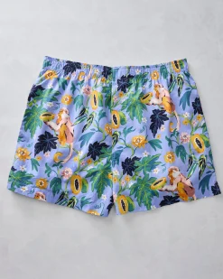 Men's Boxer in Papaya Paradise