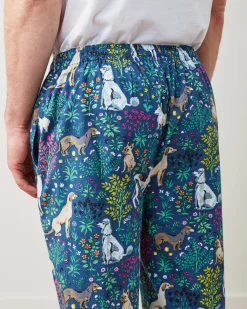 Men's Lightweight Flannel PJ Pants in Must Love Dogs