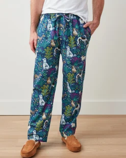 Men's Lightweight Flannel PJ Pants in Must Love Dogs
