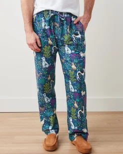 Men's Lightweight Flannel PJ Pants in Must Love Dogs