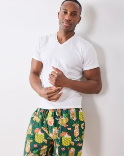 Men’s Long PJ Pants in Paradise Punch