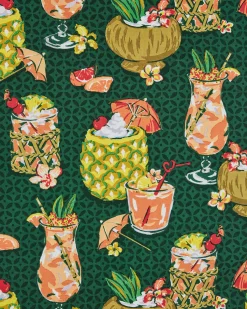 Men’s Long PJ Pants in Paradise Punch
