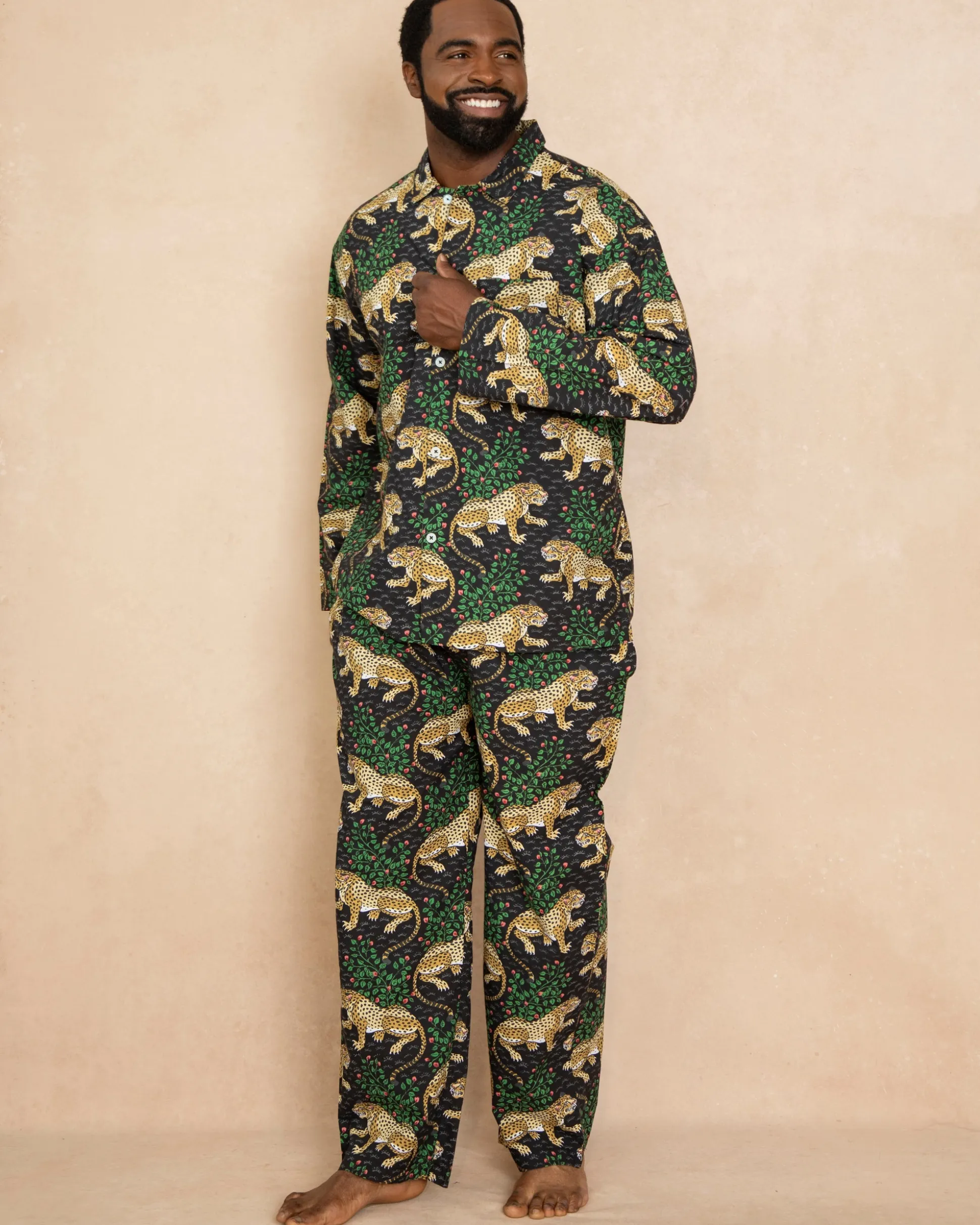 Men's Long PJ Set in Bagheera