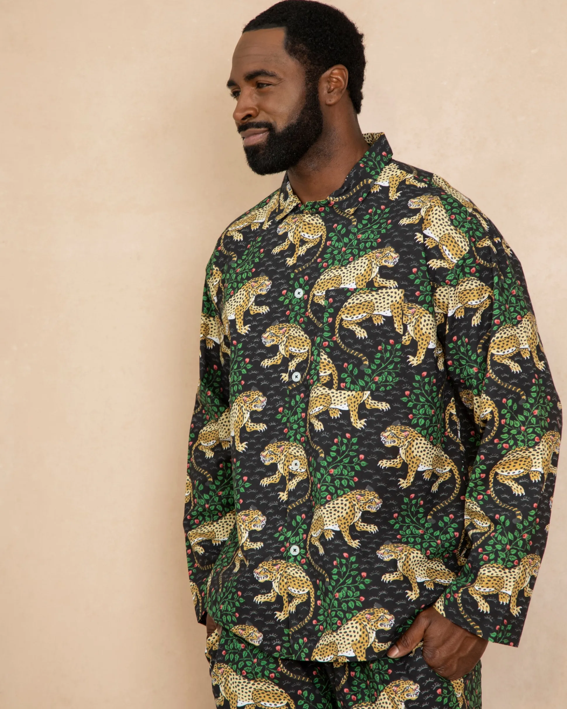 Men's Long PJ Set in Bagheera