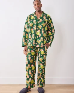 Men’s Long PJ Set in Paradise Punch