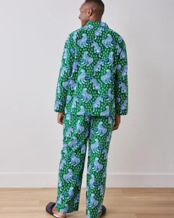 Men’s Long PJ Set in Tiger Queen