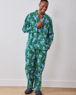 Men’s Long PJ Set in Tiger Queen