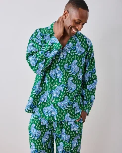 Men’s Long PJ Set in Tiger Queen