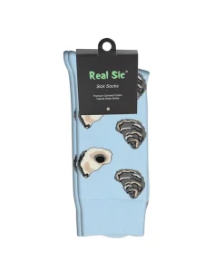 Men's Oyster Socks in Blue Multi