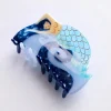 Mermaid Claw Clip in Blue