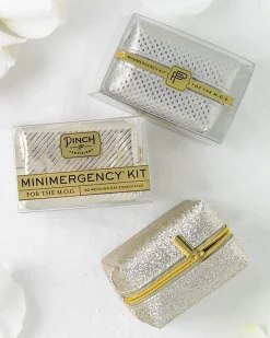 Minimergency Kit for the Mother of the Bride in Metallic Swirl