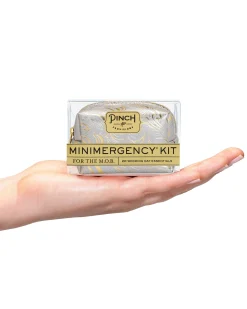 Minimergency Kit for the Mother of the Bride in Metallic Swirl