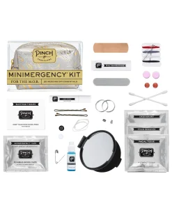 Minimergency Kit for the Mother of the Bride in Metallic Swirl