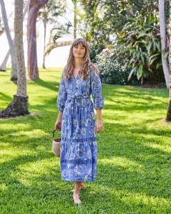 Monroe Dress in Heron Landing