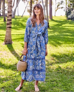 Monroe Dress in Heron Landing