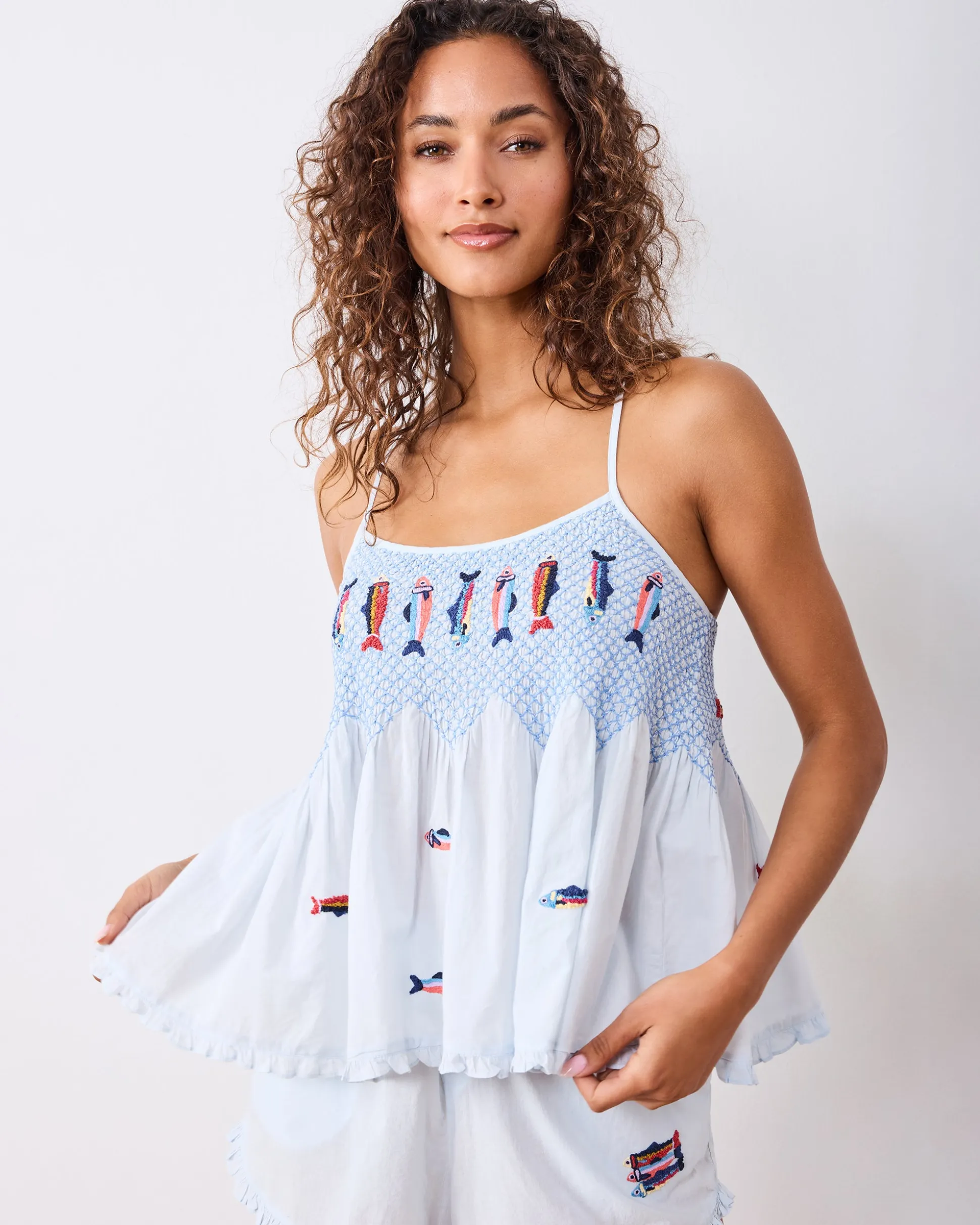 Naya Short Set in Retro Sardines