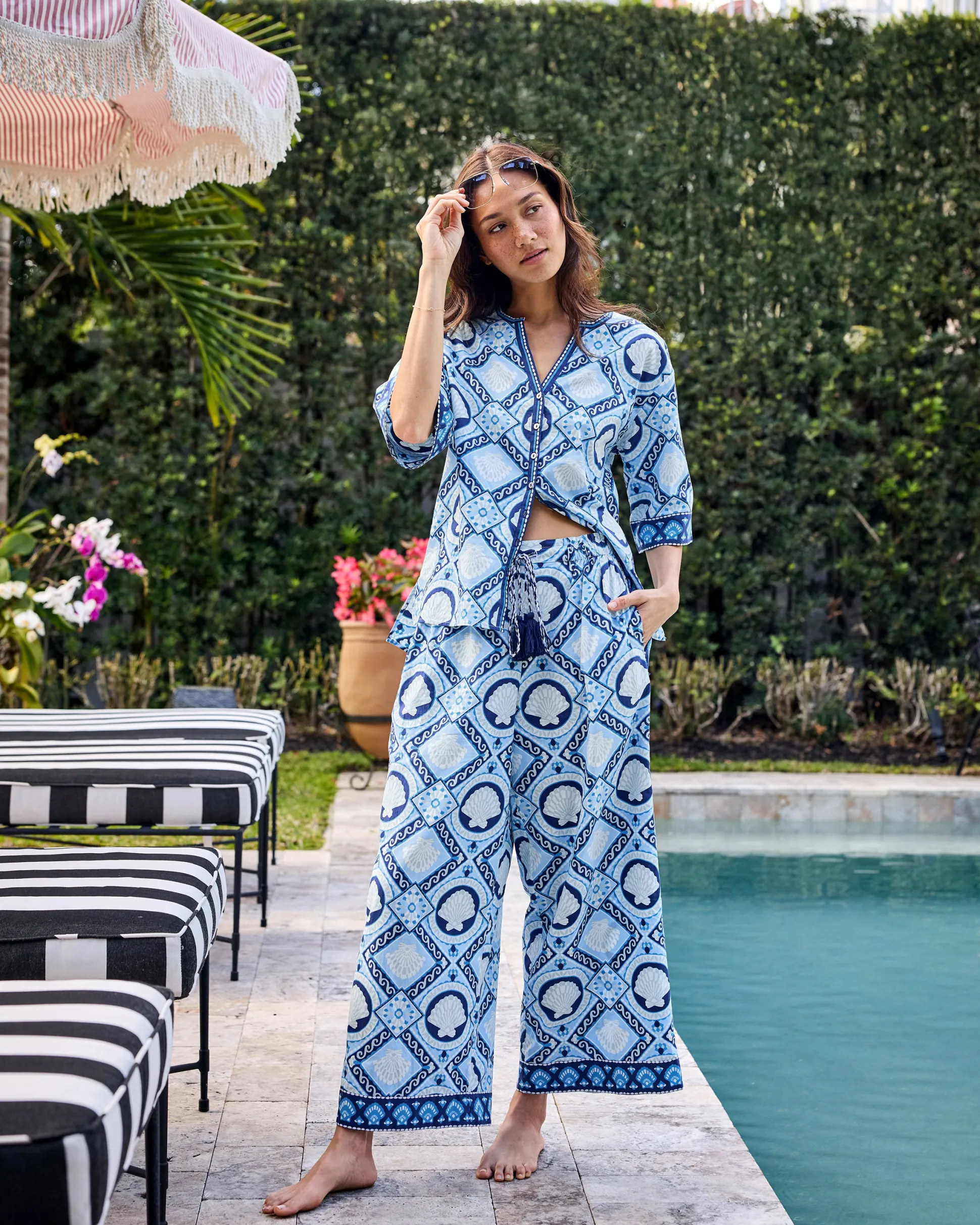 Nina Set in Tide & Tile