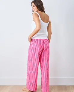 Nola PJ Pants in Pink Stripe