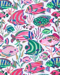 Ocean View Top in Tropical Fish