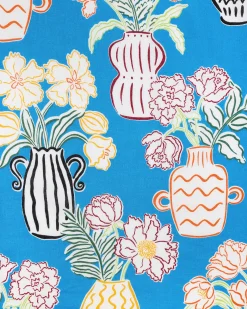 On a Whim Blouse in Antique Vases