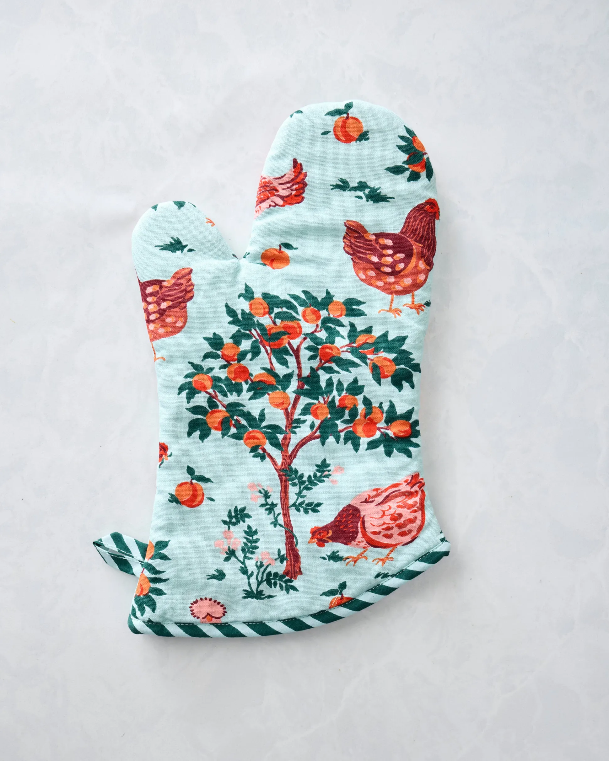Oven Mitt in Hen House