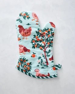 Oven Mitt in Hen House