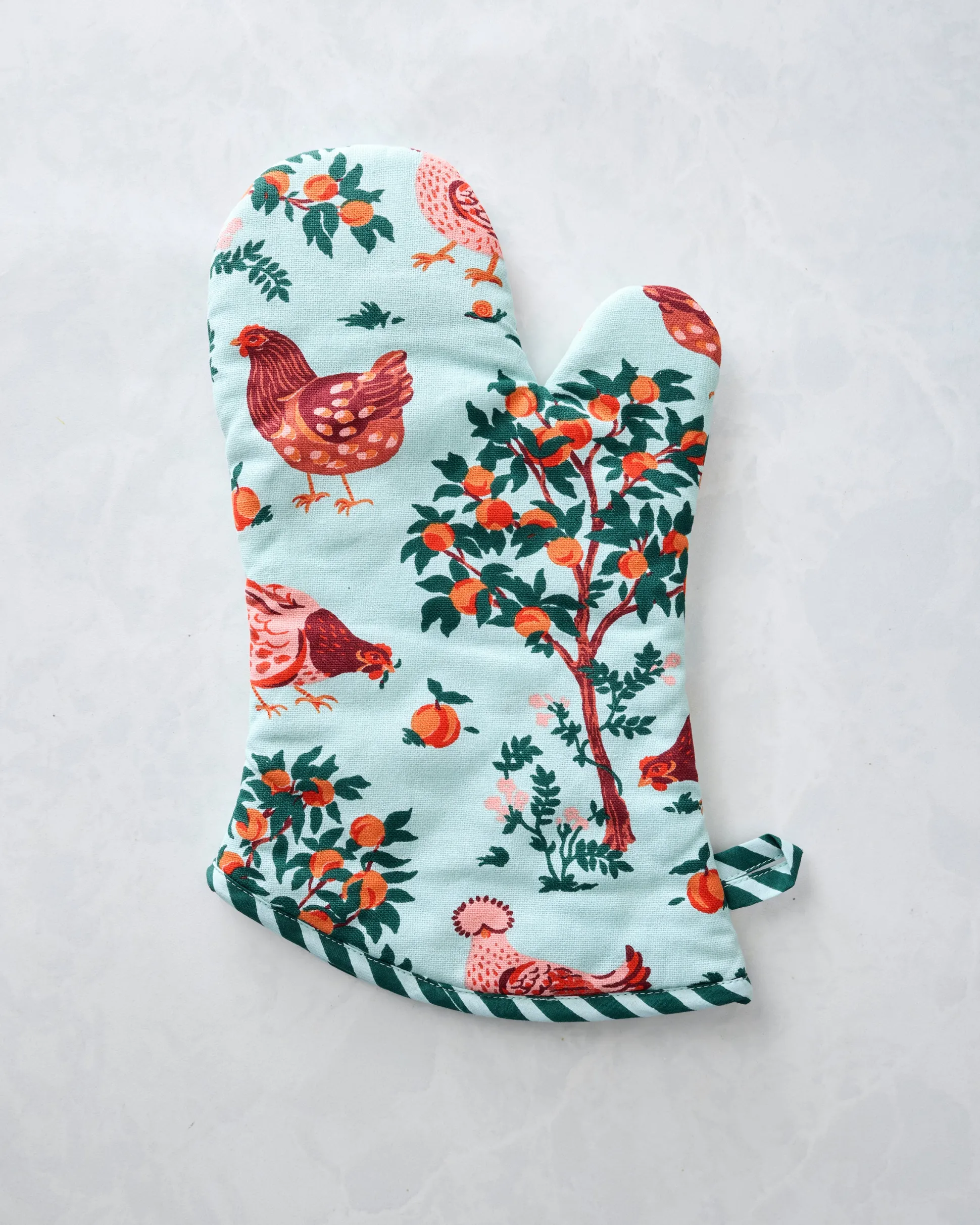 Oven Mitt in Hen House