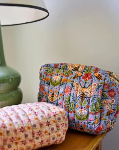 Oversized Pouch Duo in Bee Tapestry