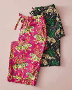 2- Pack Cropped PJ Pants in Bagheera