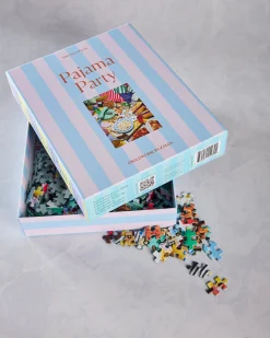 Pajama Party Puzzle 1000 Pieces Puzzle in Blue Combo