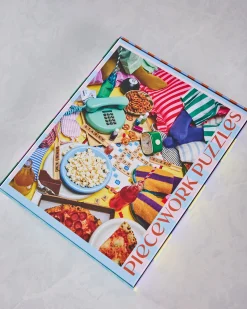Pajama Party Puzzle 1000 Pieces Puzzle in Blue Combo