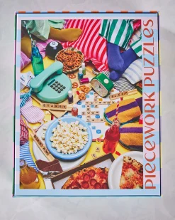 Pajama Party Puzzle 1000 Pieces Puzzle in Blue Combo