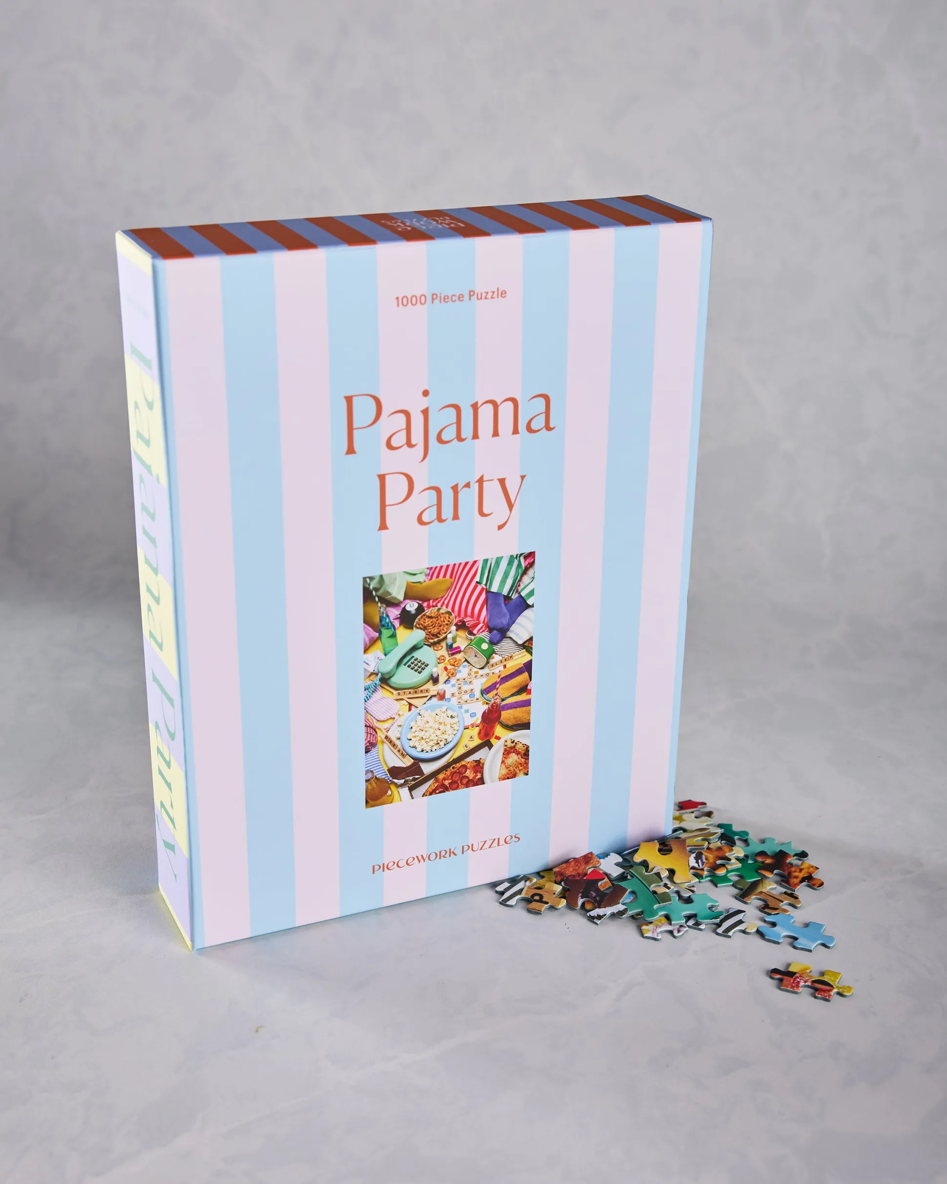 Pajama Party Puzzle 1000 Pieces Puzzle in Blue Combo