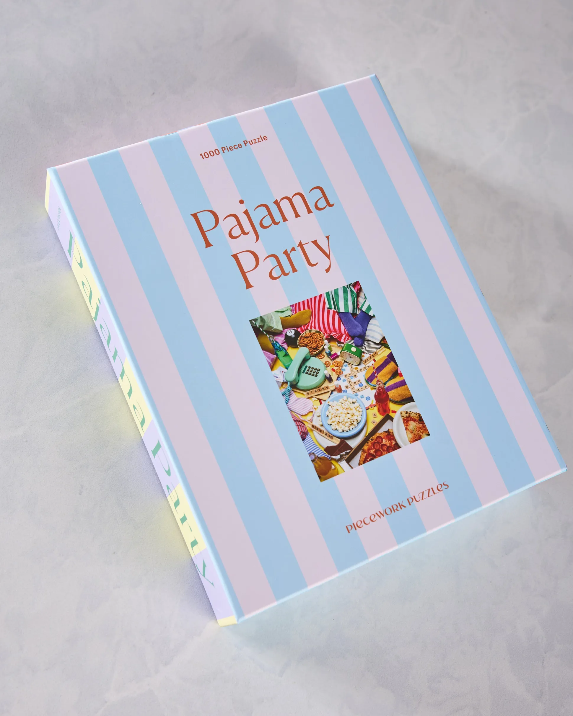 Pajama Party Puzzle 1000 Pieces Puzzle in Blue Combo