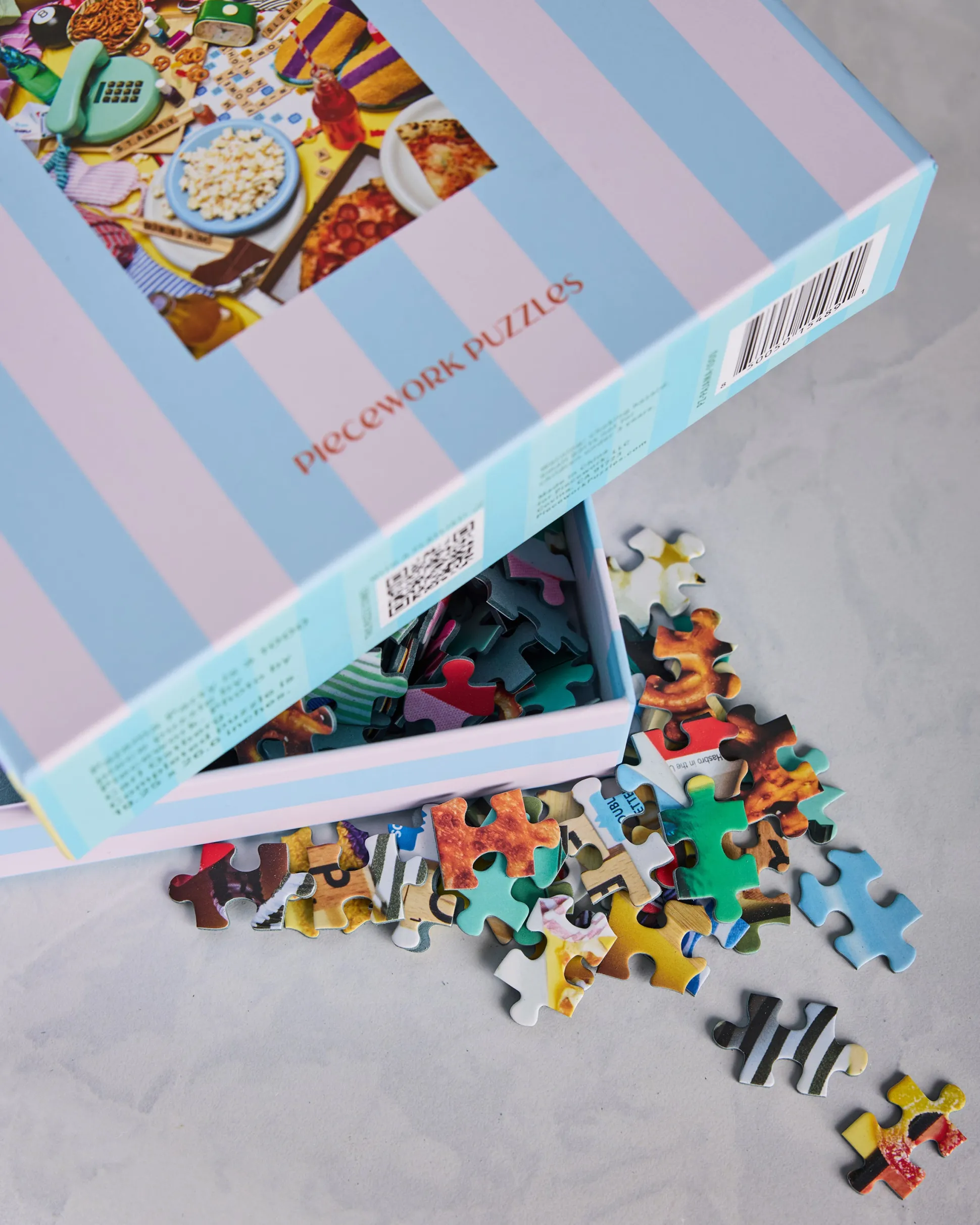 Pajama Party Puzzle 1000 Pieces Puzzle in Blue Combo