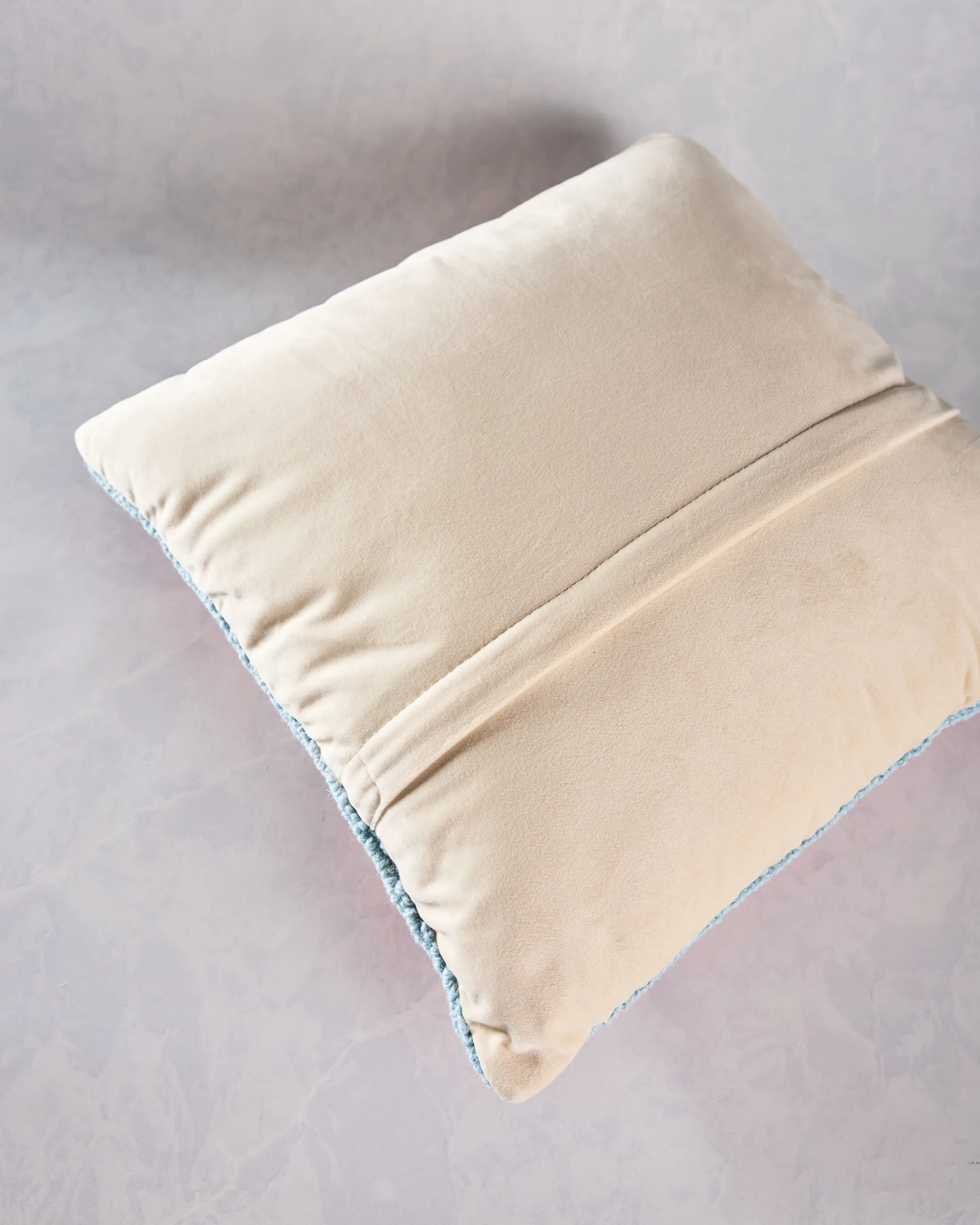 Palm Tree Hook Pillow in Pink Combo