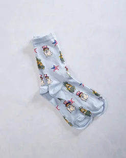 Patriotic Dog Socks in Multi