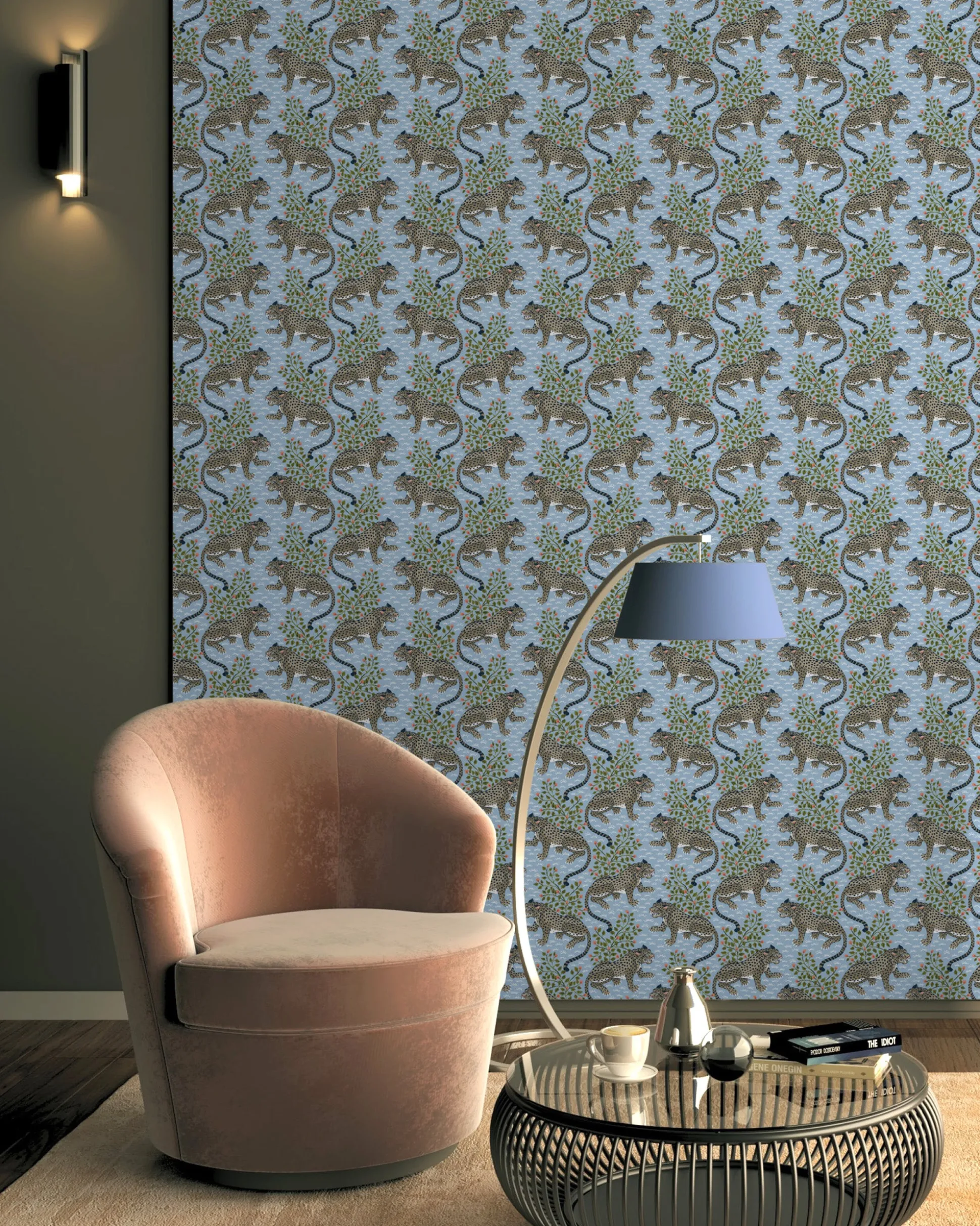 Peel & Stick Wallpaper in Bagheera