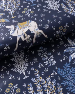 Peel & Stick Wallpaper in Camel's Courtyard