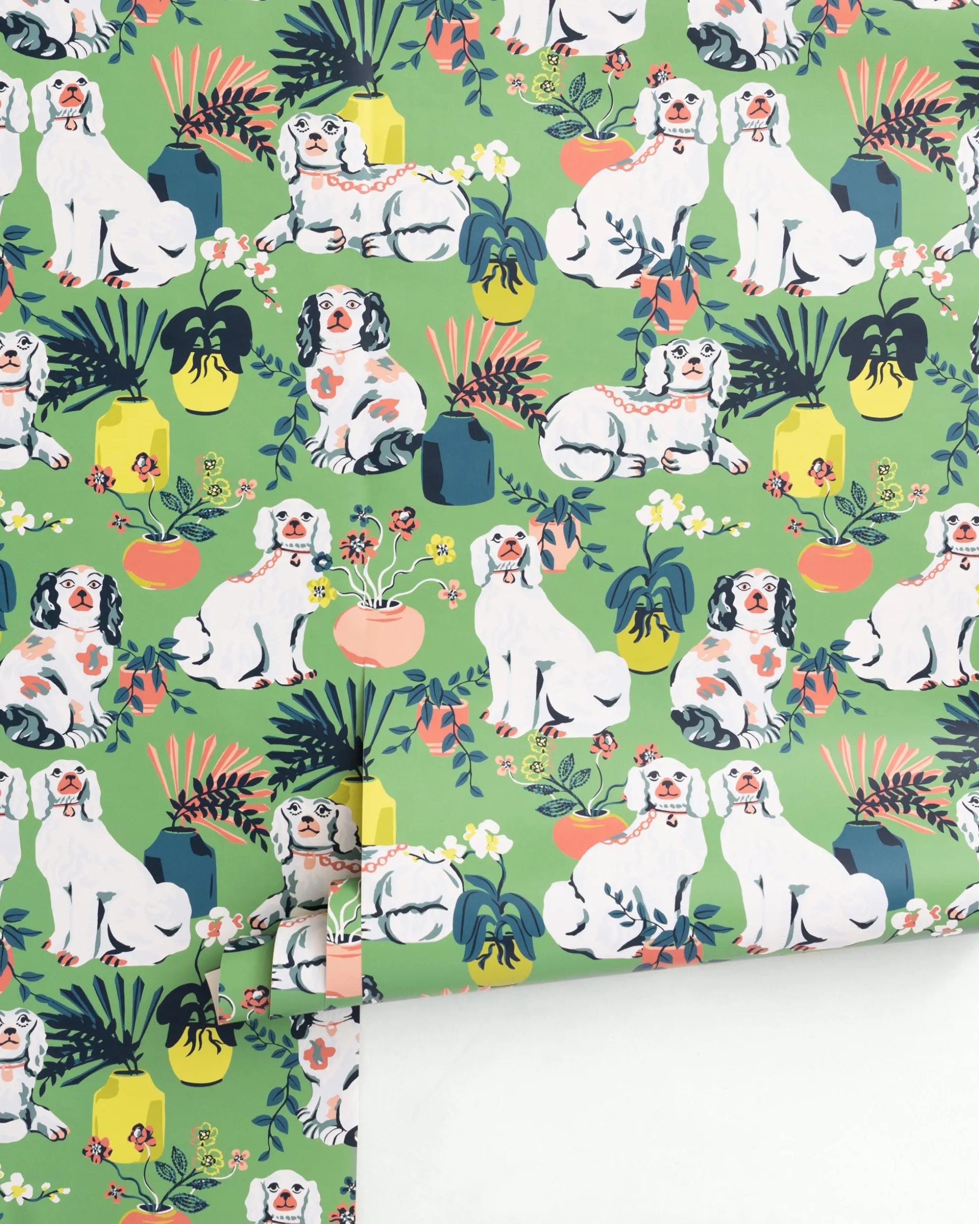 Peel & Stick Wallpaper in Good Dog