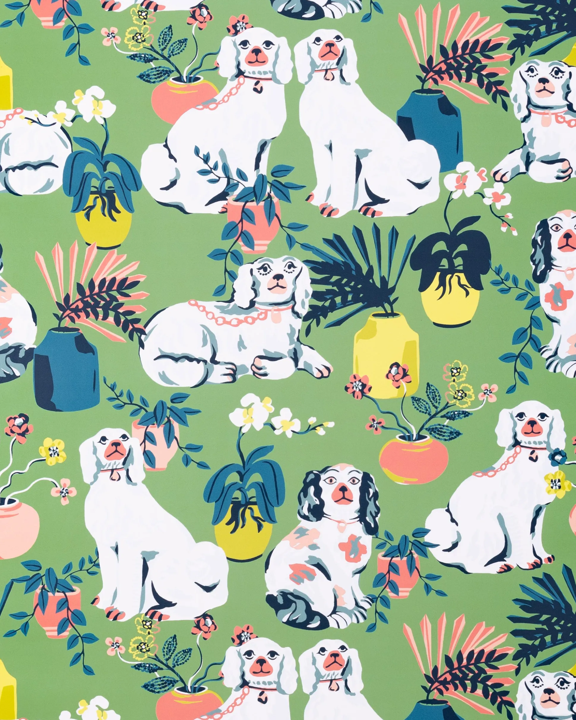 Peel & Stick Wallpaper in Good Dog