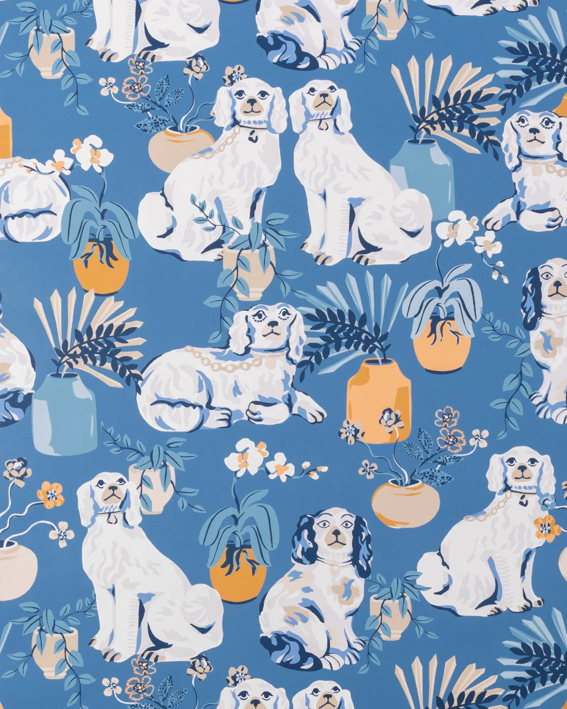 Peel & Stick Wallpaper in Good Dog